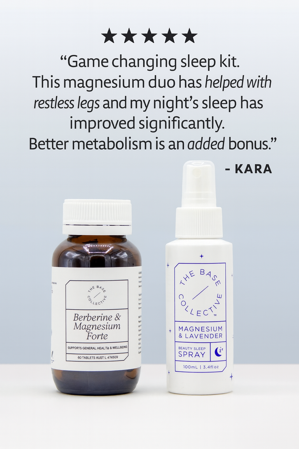 Metabolism and Sleep Support Bundle