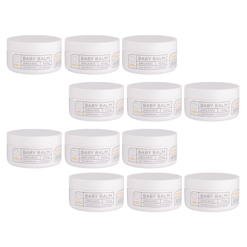 Magnesium lotion for kids by The Base Collective multiple of 12 tubs