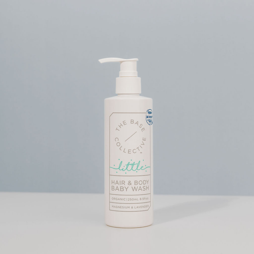 Little by The Base Collective's Hair + Body Wash 250ml - Organic Baby Wash