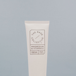 Magnesium Cream on blue background