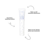 Magnesium and lavender cream by The Base Collective with descriptions of benefits 