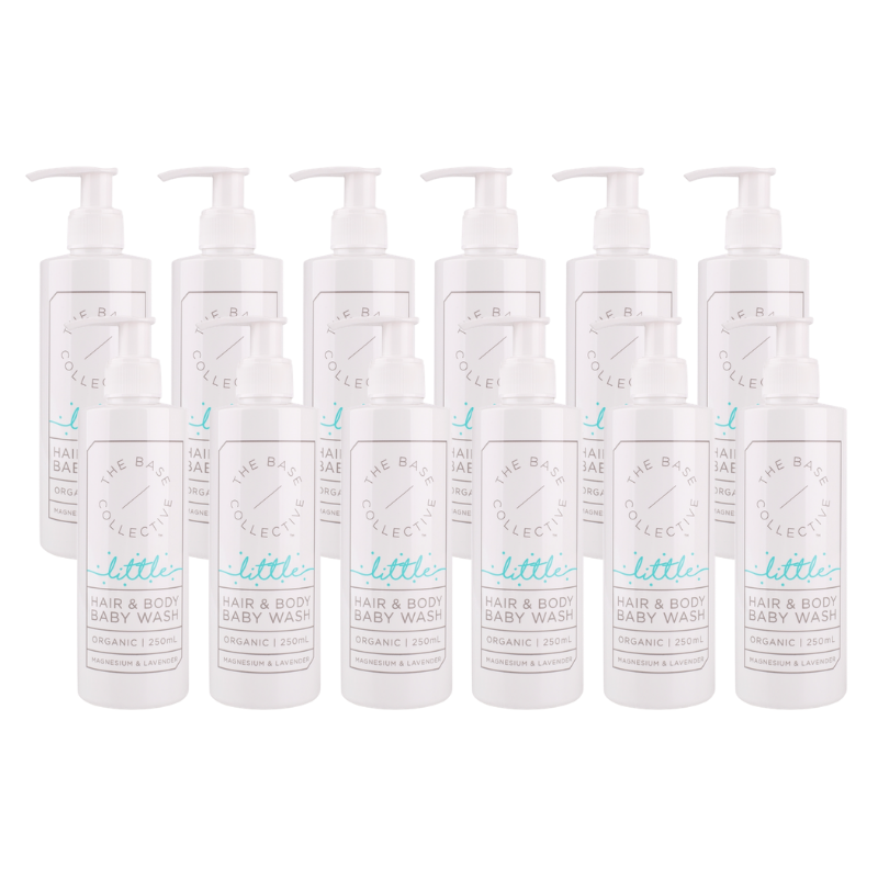 Lavender Baby Wash with Magnesium by The Base Collective multiple of 12 bottles 